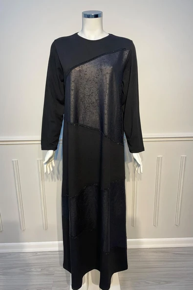 9064 BELGİN PENYE ELBİSE ürün görseli