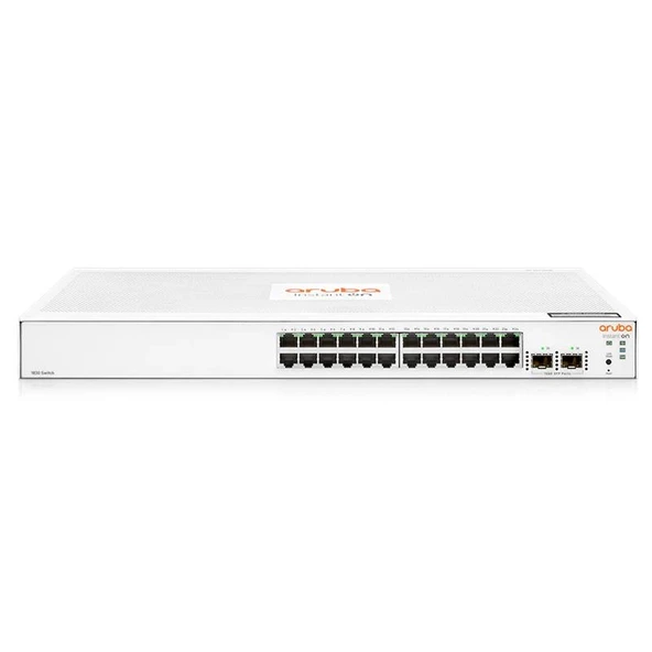 Hpe Aruba Ion Jl812a 1830 24 Port Gıgabıt + 2x1gb Sfp Uplınk Yönetilebilir Rackmount Swıtch ürün görseli