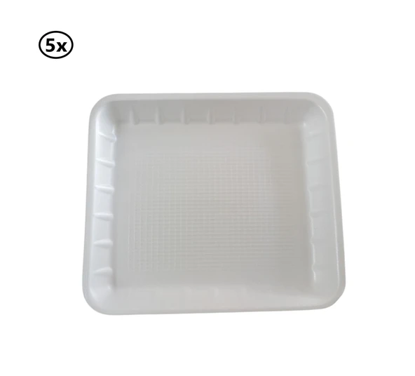 Erze 8c Kullan-At Köpük Tabak 30x26 cm x 5 Adet ürün görseli 1