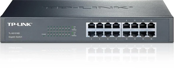 Tp-lınk Tl-sg1016d 16 Port Gıgabıt Desktop Rackmount Swıtch ürün görseli