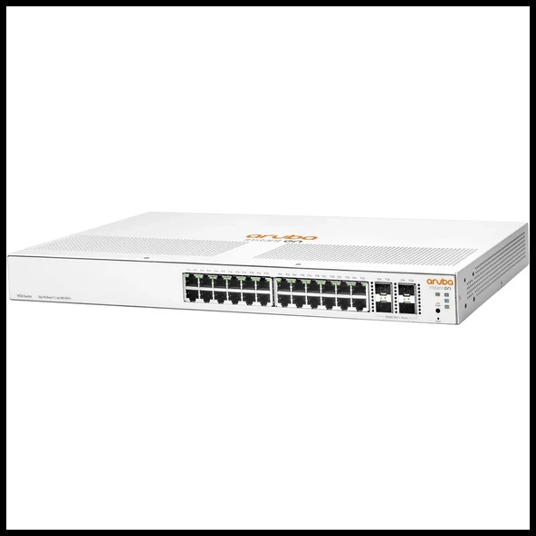 Hp Aruba Instant On, Jl682a, 1930-24g, 24port, Gigabit, 4 Port Gigabit Sfp, Yönetilebilir, Rack Mount Switch - Resim 2