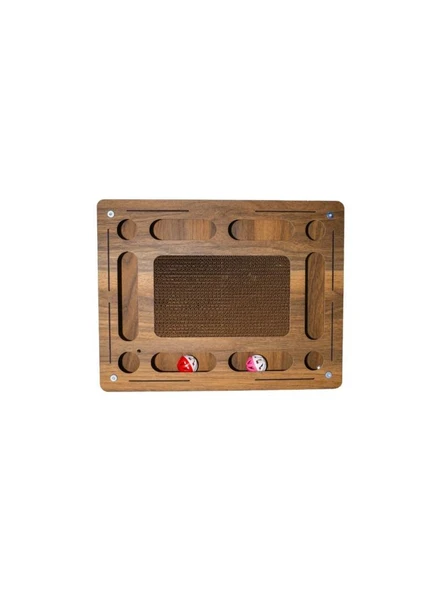 Allday Karton Tırmalamalı Kedi Oyuncağı Digdörtgen 35-45-6cm ürün görseli 1