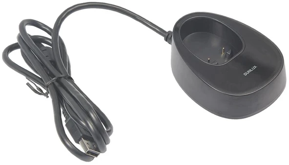 Sunlux Xl-9610 2d Karekod Kablosuz Usb Barkod Okuyucu + Cradle - Resim 3