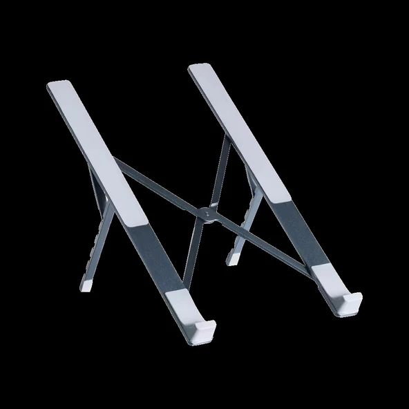 Frısby Fnc-5135st, 10"-17.3" Taşınabilir,  Katlanır, Notebook Standı, 5 Kademeli Ayarlanabilir Yükseklik, Alüminyum (gri ürün görseli