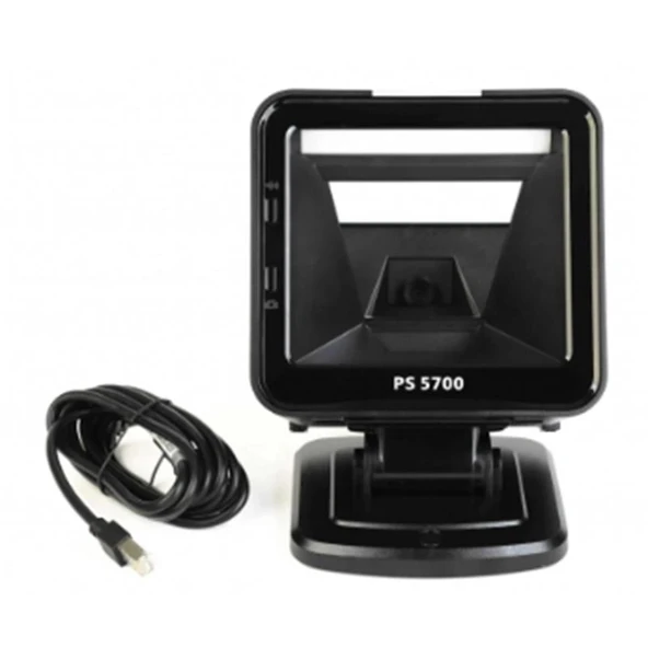 Perkon Ps5700 2d Karekod Kablolu Usb Masaüstü Barkod Okuyucu+ayaklı ürün görseli