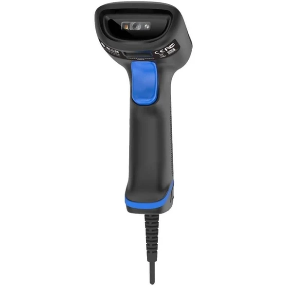 Newland Hr2300-sa 2d Karekod Kablolu Usb Barkod Okuyucu + Stand - Resim 2