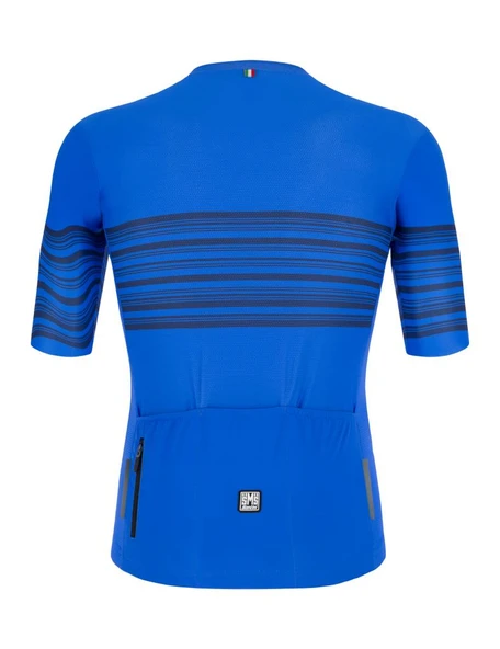 Santini Tono Profilo Unisex Bisiklet Forması 2S94075TONOPROF Royal Blue - Resim 3