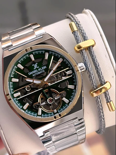 Daniel Klein Otomatik Mekanizma Takvimli Kadran Kadranlı 2 Yıl Garantili Erkek Kol Saati OTM.14268.5 ürün görseli