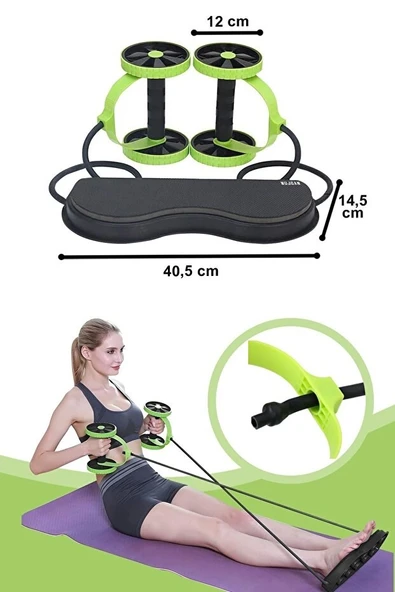 Karın ve Vücut Egzersiz Aleti – Mekik, Şınav ve Plank İçin Çok Fonksiyonlu Spor Aleti - Resim 3