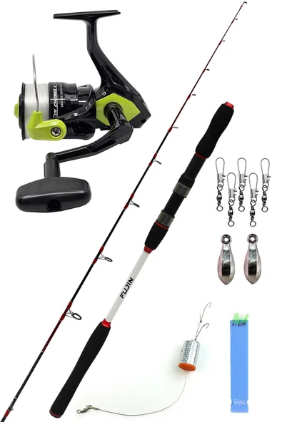 Okuma Fin Chaser X FNX-60 Fujin DeepKing 40-140 Gr Bot Tekne Olta Takımı Seti ürün görseli 1