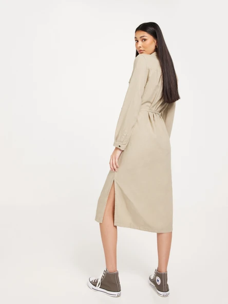 15278720 ONLCARO LS LINEN BL L SHIRT DRESS CC PNT - Resim 12