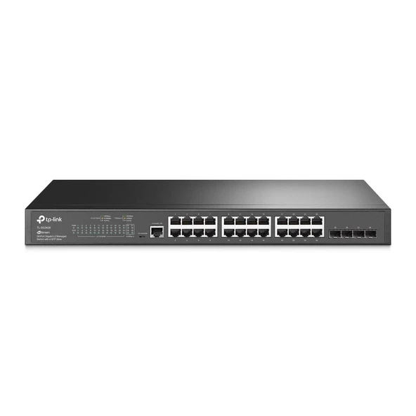 Tp-lınk Omada Tl-sg3428 24 Port Gıgabıt+4xgıgabıt Sfp Uplınk L2+ Yönetilebilir Rackmount Swıtch ürün görseli 1