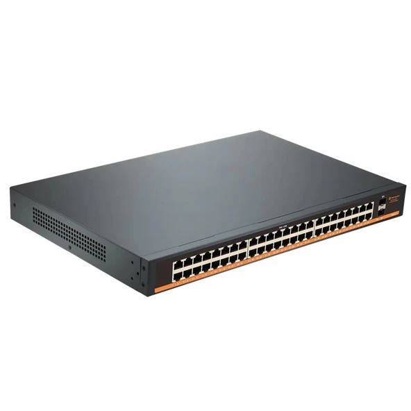 Tıwox Tp-g4820-poe800w 48 Port Gıgabıt + 2x 1gb Sfp Uplınk Rackmount Poe Swıtch - Resim 2