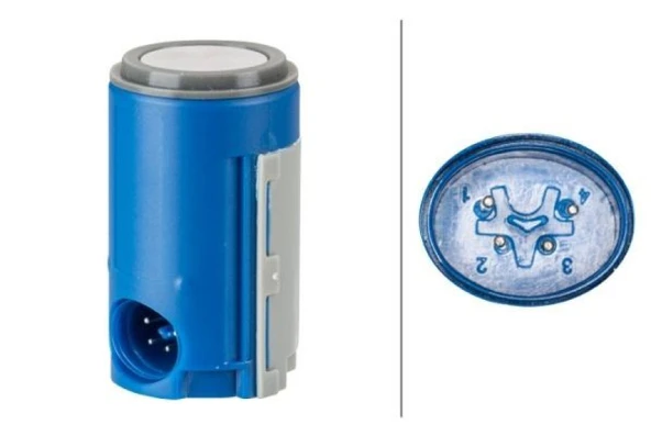 Mercedes Park Sensoru (mavı) W202 93>00 C208 97>02 W220 98>05 W463 00> Vito 638 96>03 - Hella 6px358141-291 ürün görseli 1