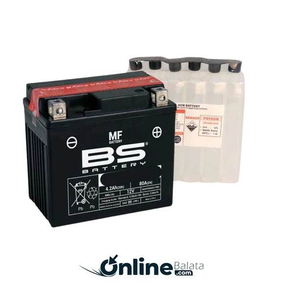 Tvs Raider 125 Akü BS Batery BS5L ürün görseli