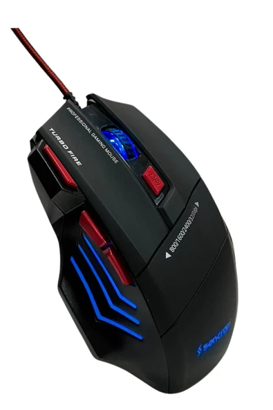 SNRELK sencrom RGB GAMİNG KLAVYE MOUSE KULAKLIK FULL OYUNCU SET - Resim 3