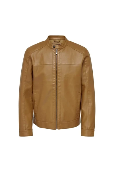 22012339 ONSMIKE PU RACER JACKET OTW VD ürün görseli 1