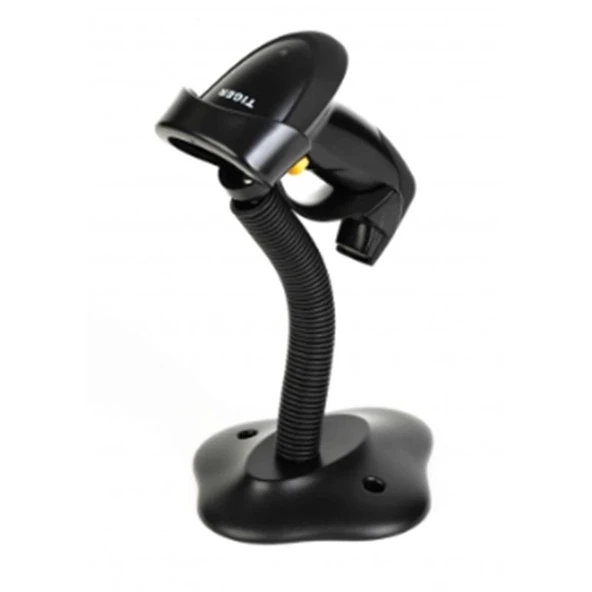 Perkon Tıger Ps23-u 1d Lazer Kablolu Usb Barkod Okuyucu + Stand - Resim 2