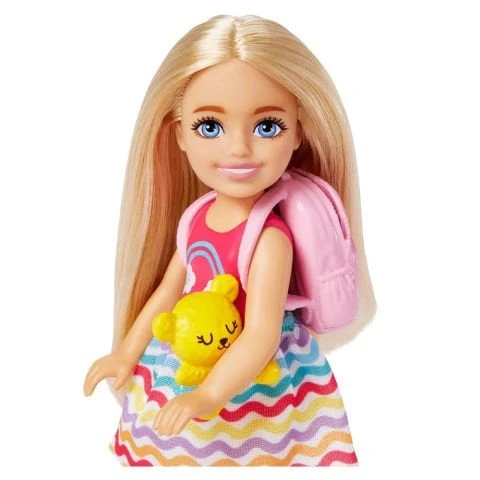 Barbie Seyahatte Chelsea Bebek ve Aksesuarları HJY17 - Resim 3