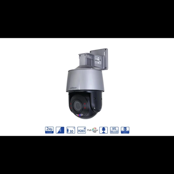 Dahua Sd3a200-gn-a-pv, 2mpix, 4mm Lens, H265+, 30mt Gece Görüş,  Full-color, Ip Pt Kamera - Resim 2