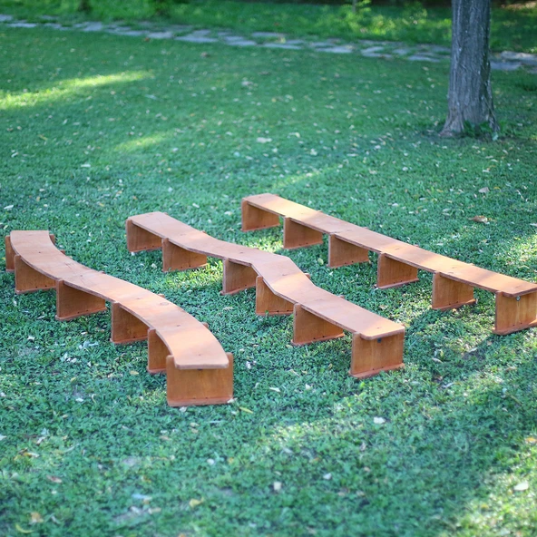 MANDU Ahşap Denge Platformu (Denge Tahtası) - Resim 2