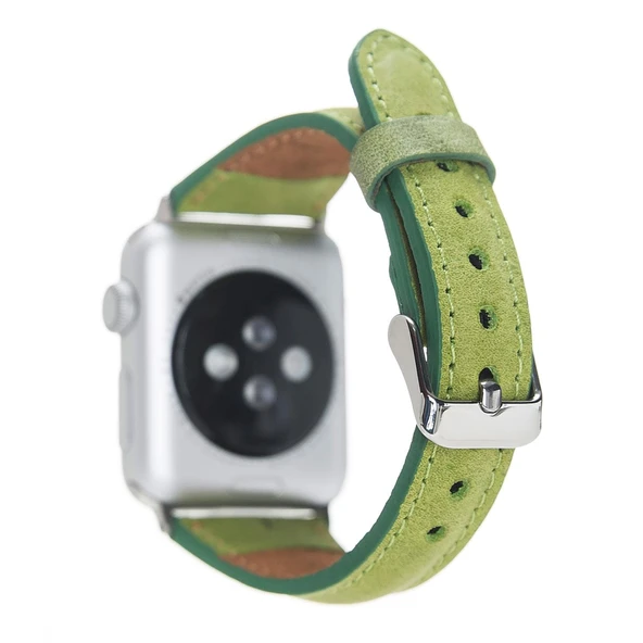 Apple Watch Uyumlu Deri Kordon 38-40-41mm Slim G16 - Resim 2