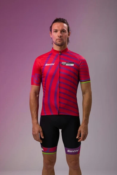 Santini UCI Road World Championships Wollongong Erkek Bisiklet Forması EC94075CKEVOWL1 - Resim 11