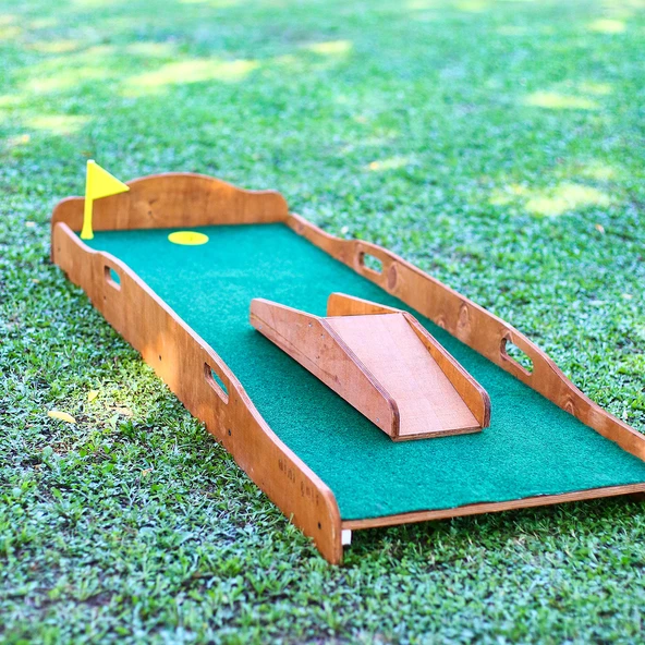 MANDU Ahşap Çocuk Mini Golf Seti - Resim 6