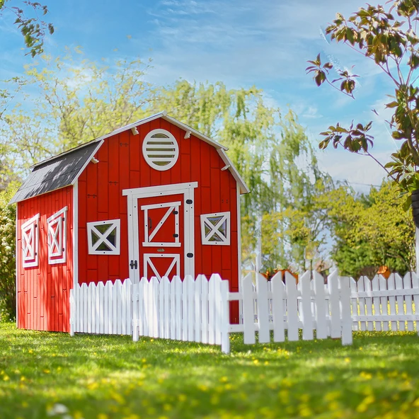 MANDU Ahşap Çiftlik Oyun Evi (Farmhouse) ürün görseli 1