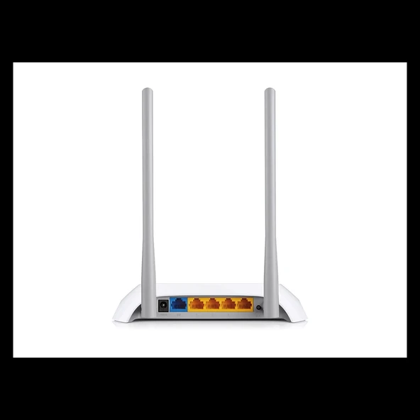 Tp-lınk Tl-wr840n 4 Port 300mbps, 2,4ghz Wifi, Masaüstü, Megabit, Router, Access Point - Resim 2