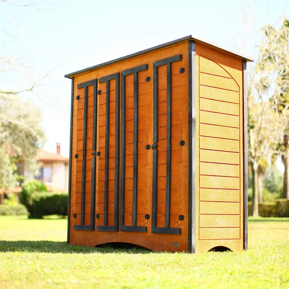 MANDU Ahşap Çok Amaçlı XL Depolama Dolabı ürün görseli 1