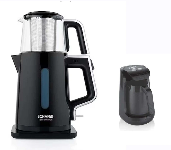 Schafer Elektrikli Çay Makinesi Ve Schafer Türk Kahve Makinesi ürün görseli