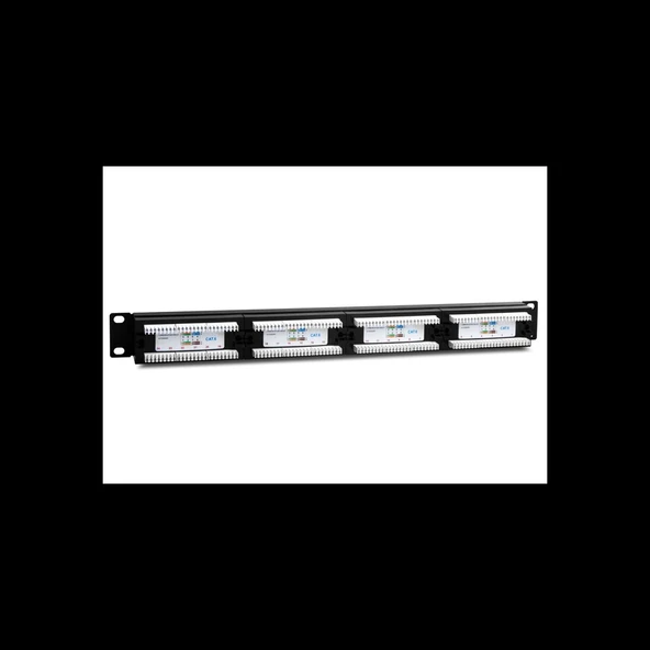 S-lınk Sl-f624 Cat6 Patch Panel, 24-port, Utp, 1u - Resim 2