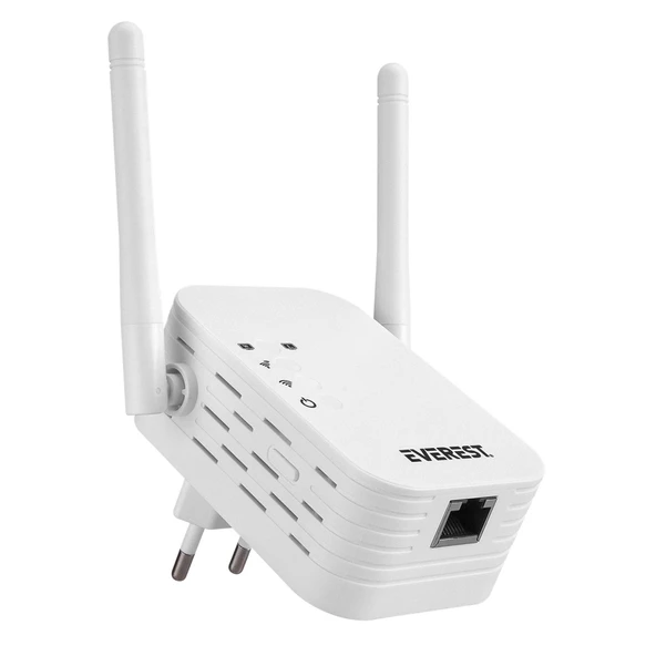Everest Ewr-n302, 300mbps, 2,4ghz, Wps Butonu, 1port Lan/wan, Menzil Genişletici ürün görseli