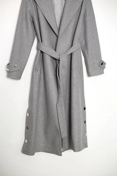 KADIN GOLD DÜGMELİ KABAN - Resim 7