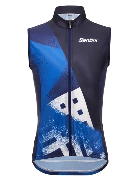 Santini UCI CYCLING WORLD CHAMPIONSHIPS Özel Seri Erkek Rüzgarlık Yelek RE54575CCITY3WCG ürün görseli 1