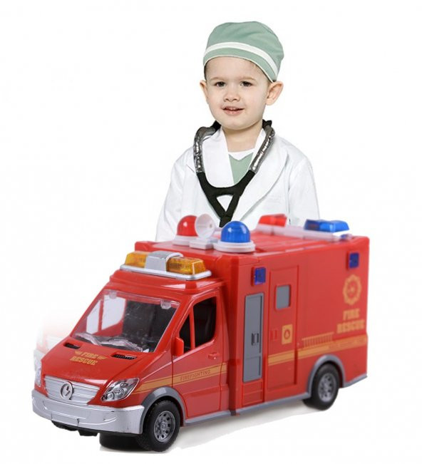 Gerçekçi Tasarım, Full Fonksiyon Sesli-Işıklı İtfaiye