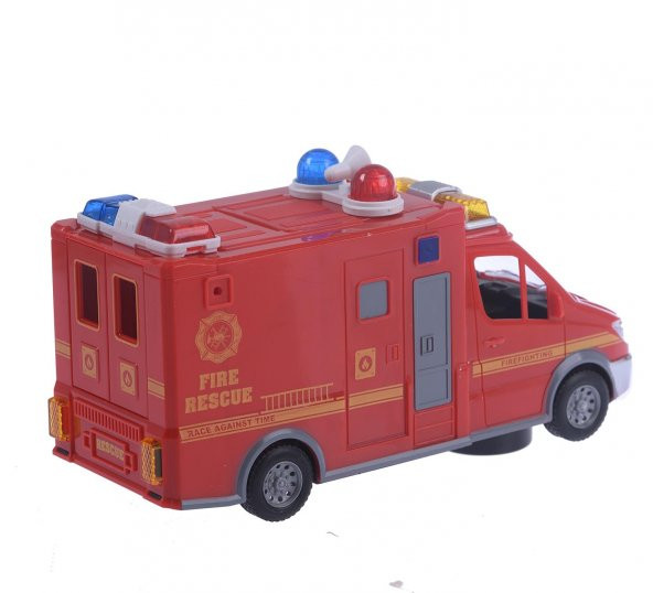 Gerçekçi Tasarım, Full Fonksiyon Sesli-Işıklı İtfaiye - 6