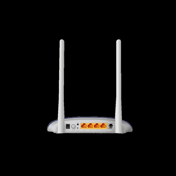Tp-lınk Td-w9960, 4 Port, 2.4ghz Wifi, 300mbps, 2xanten, Vdsl2, Adsl2+ Modem - Resim 2