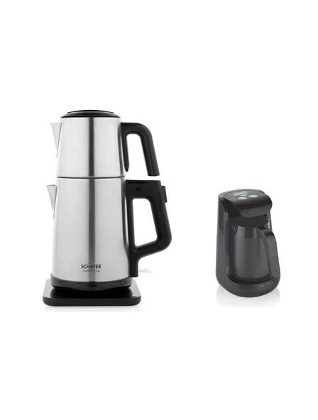 Schafer Çelik Çay Makinesi Ve Schafer Türk Kahve Makinesi ürün görseli