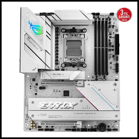 Asus Rog Strıx B850-a Gamıng Wıfı, 4xddr5, 4x M2, Hdmı, Dp, 2xtype-c, Wi-fi 7, Bluetooth V5.4, Am5 Soket Gamıng Anakart - 2