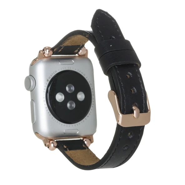 Apple Watch Uyumlu Deri Kordon 38-40-41mm Ferro RST1 - Resim 2