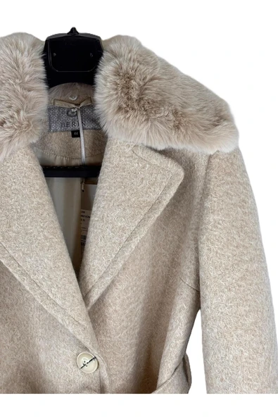 1254 BERİN MAX KÜRKLÜ KABAN - Resim 7