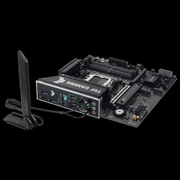 Asus Tuf Gamıng B850m-e Wıfı, 4xddr5, 3x M.2, Hdmı, Dp, Type-c, Wi-fi 6e, Bluetooth V5.3, Am5 Soket Gamıng Anakart - 4