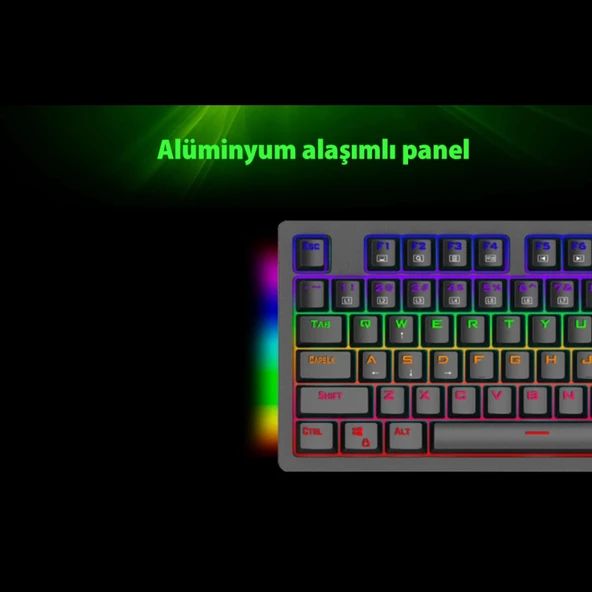 T-dagger Balı, T-tgk311, Usb Kablolu, Türkçe Q, Rainbow Rgb, Mechanical, Blue Switch, Gaming Klavye (powered By Redrago - 4