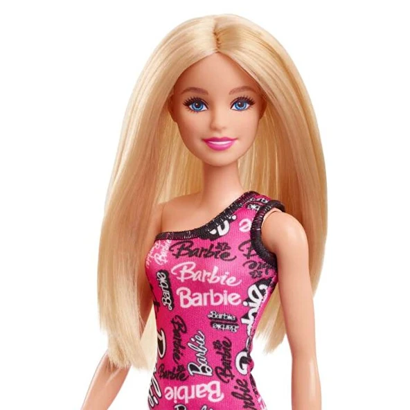 Barbie Şık Barbie Çiçekli Elbise T7439 HRH07 - Resim 2