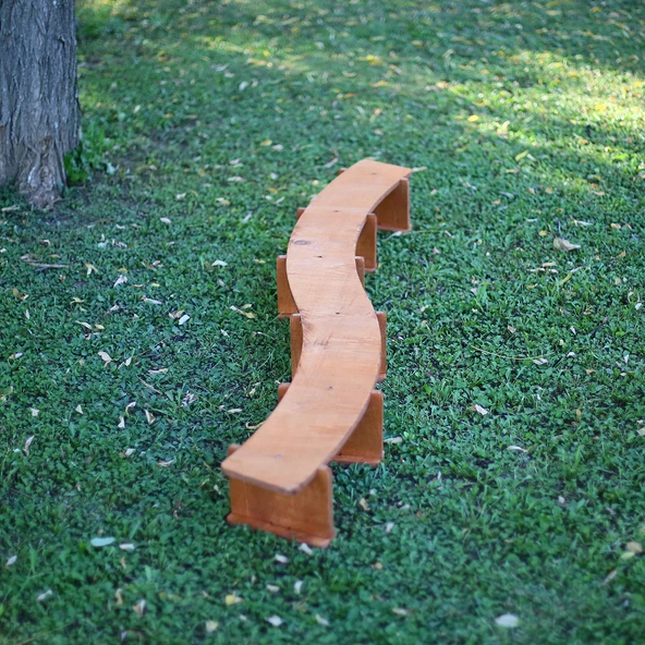 MANDU Ahşap Denge Platformu (Denge Tahtası) - Resim 4