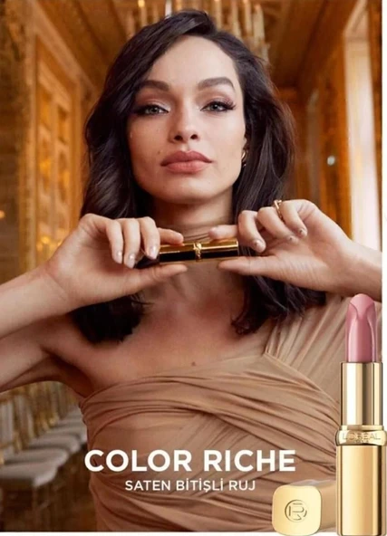 Loreal Paris Color Riche 601 Worth It Saten Bitişli Ruj - Resim 4
