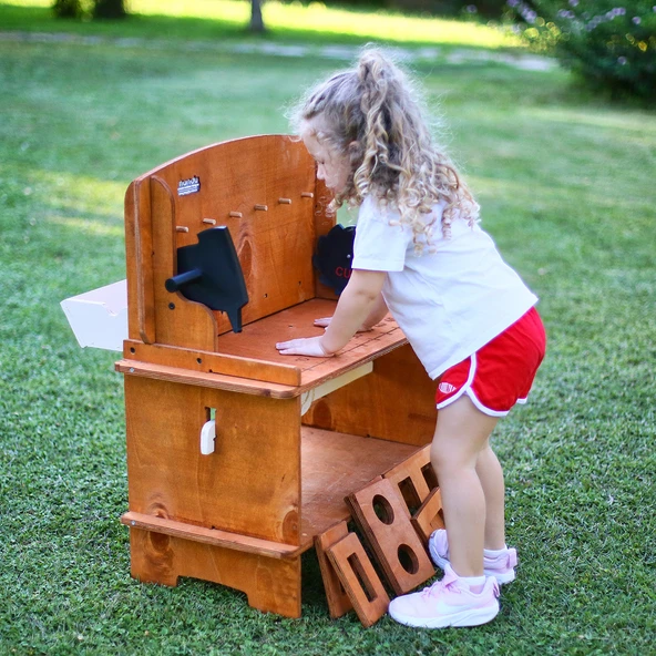MANDU Ahşap Çocuk Marangoz Tezgahı - Resim 4