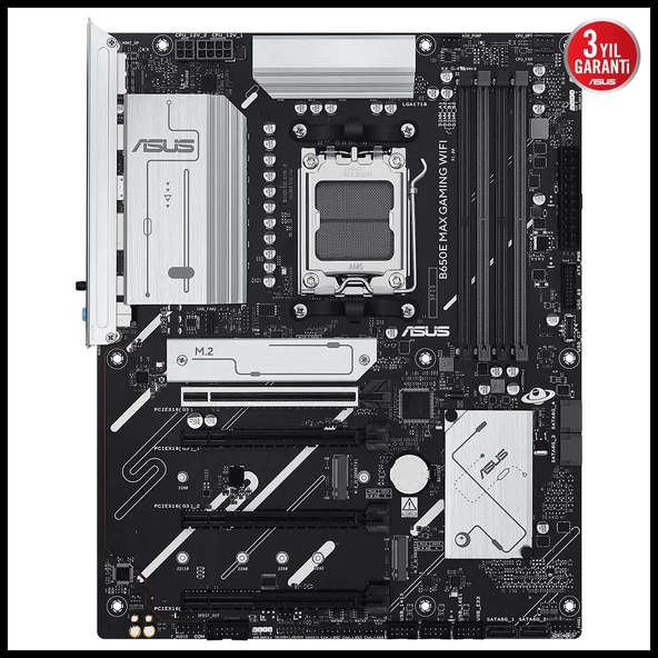 Asus Prıme B850-plus Wıfı, 4xddr5, 3x M.2, Hdmı, Dp, Type-c, Wi-fi 6e, Bluetooth V5.3, Am5 Soket Gamıng Anakart - 2